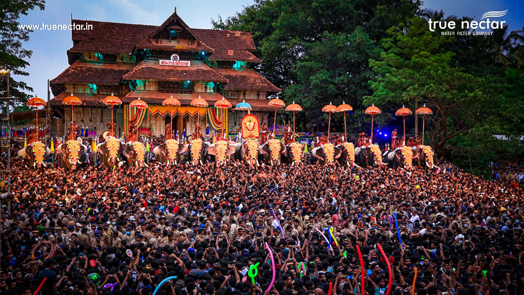 Celebrating Thrissur Pooram - Ensuring Clean and Pure Water with True Nectar